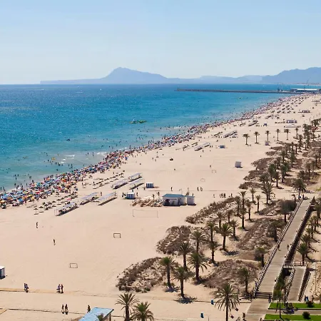 Palmeras III Gandia - Alquiler Solo Familias Playa de Gandia Exterior foto